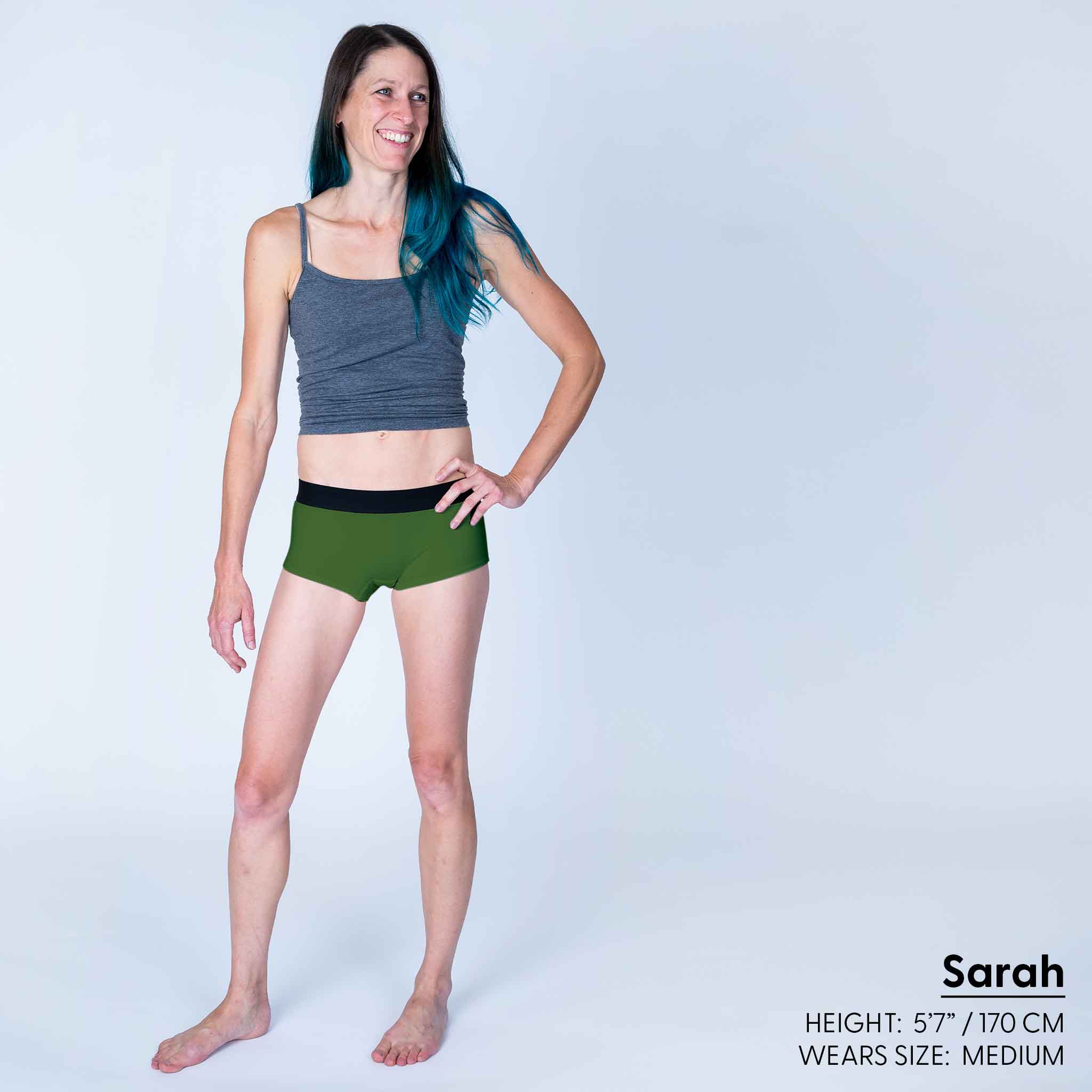 Greens Bundle | Shorty Undies | 3-Pack