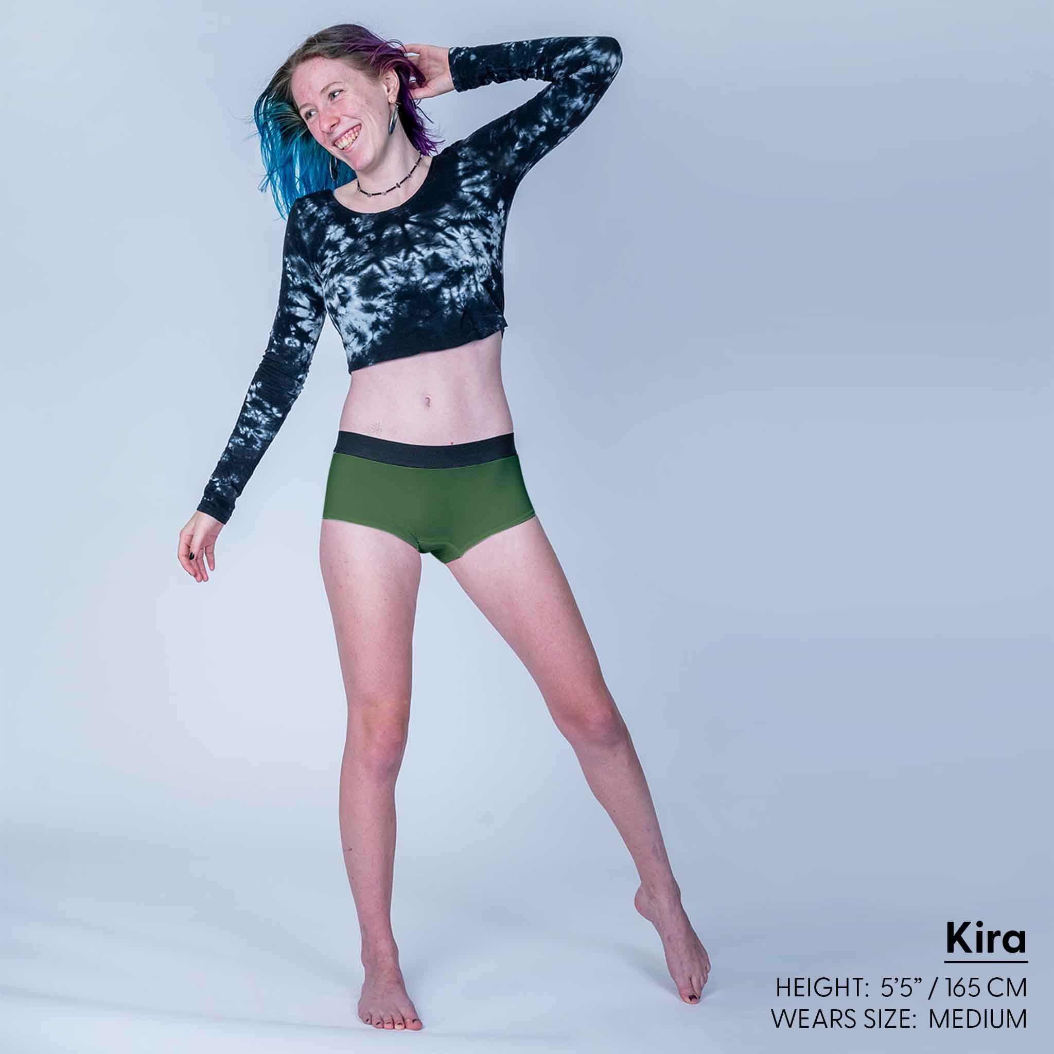 Boyshort | Camo Green