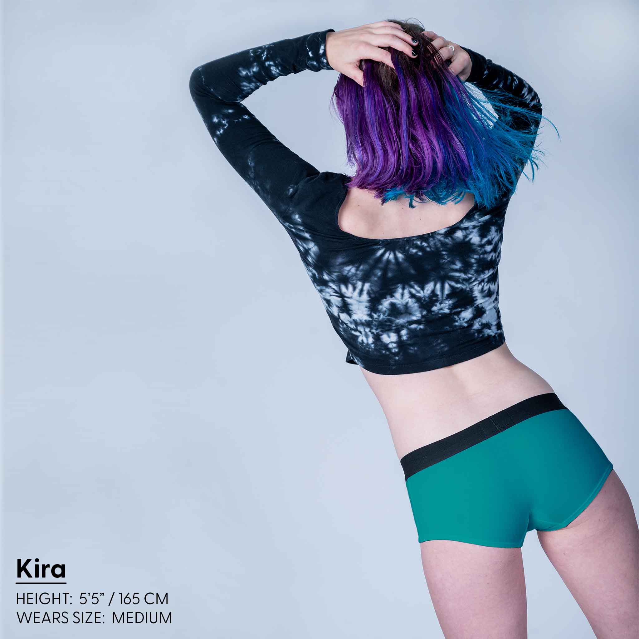 Boyshort | Ocean Teal