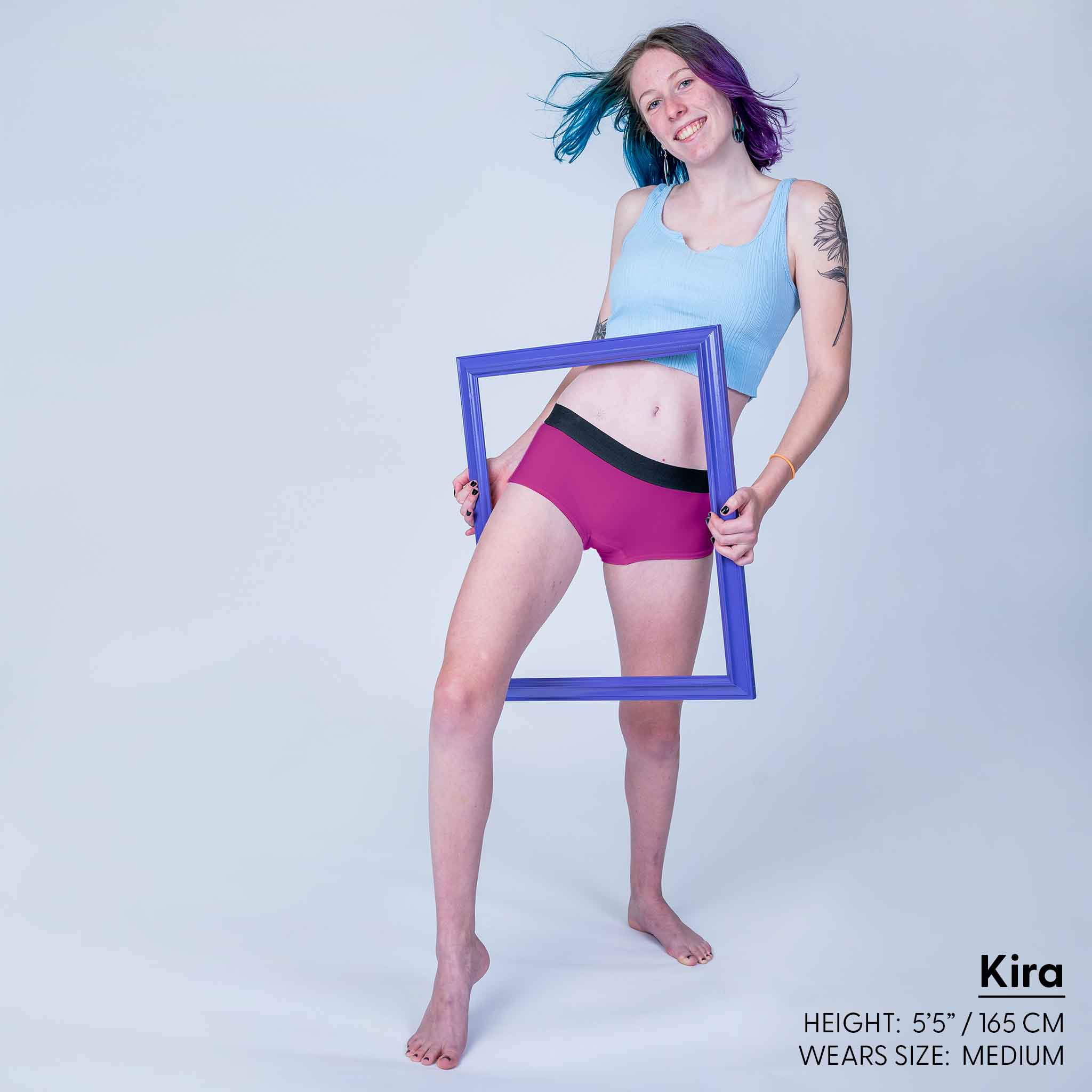 Boyshort | Fuchsia Pink