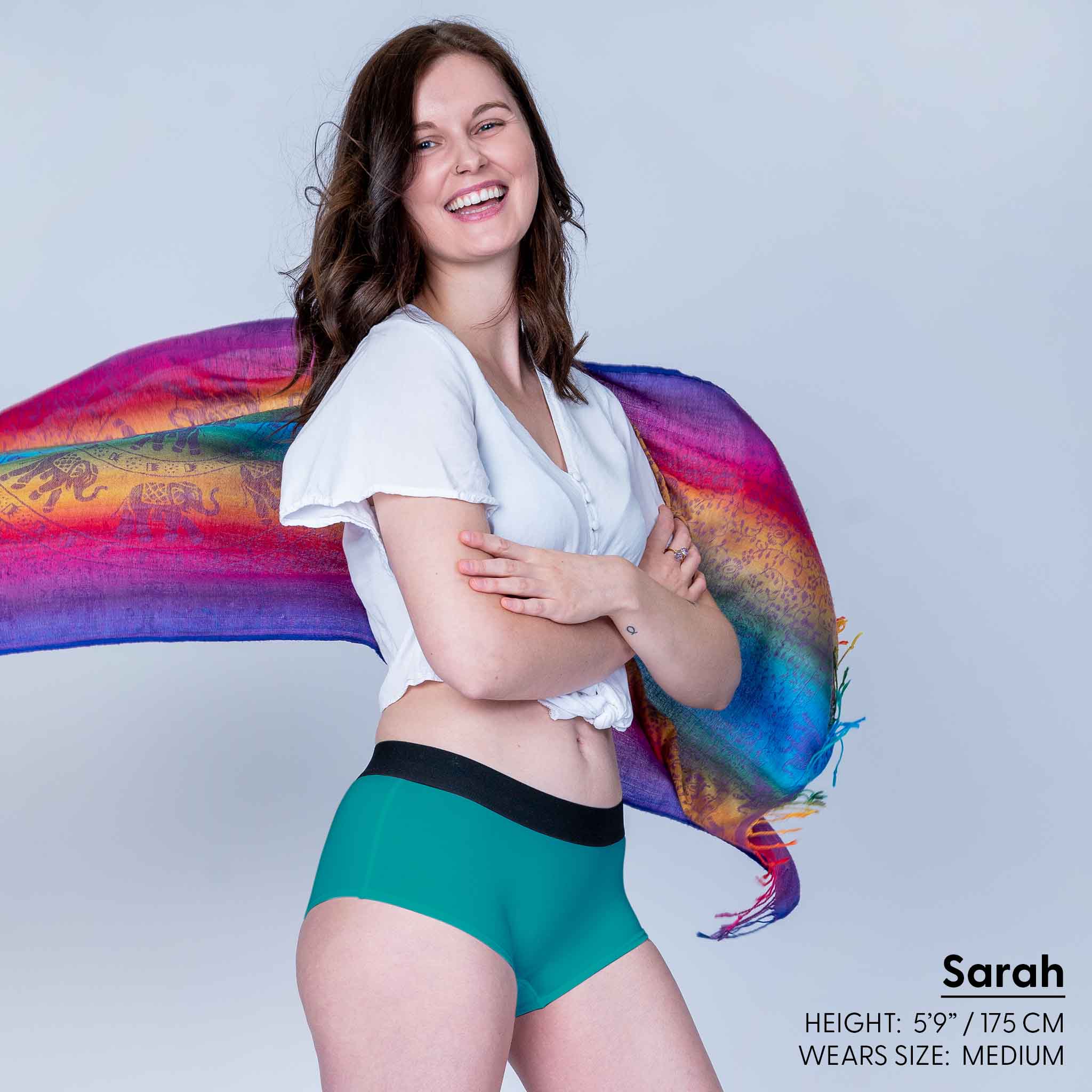 Boyshort | Ocean Teal