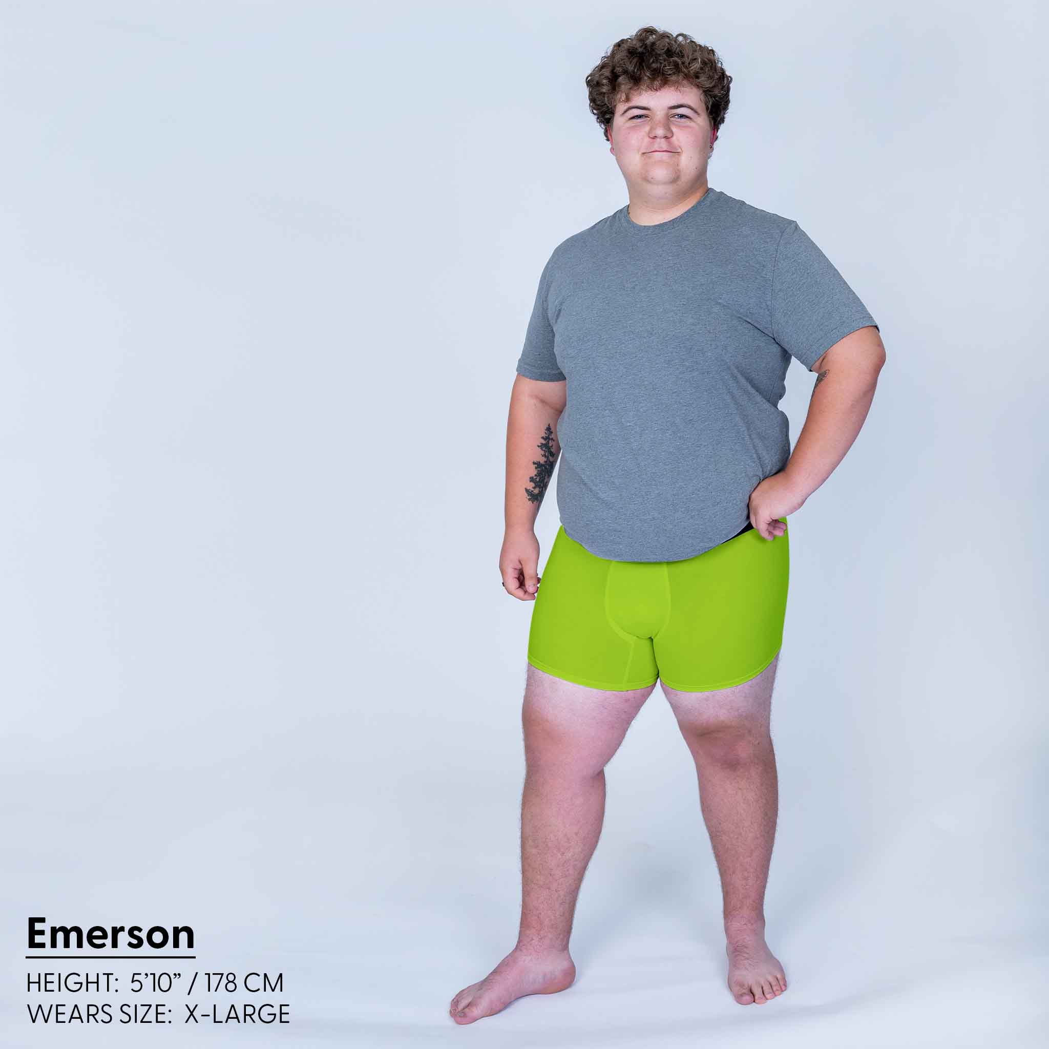 Pixel Rainbow Heart | Boxer Briefs