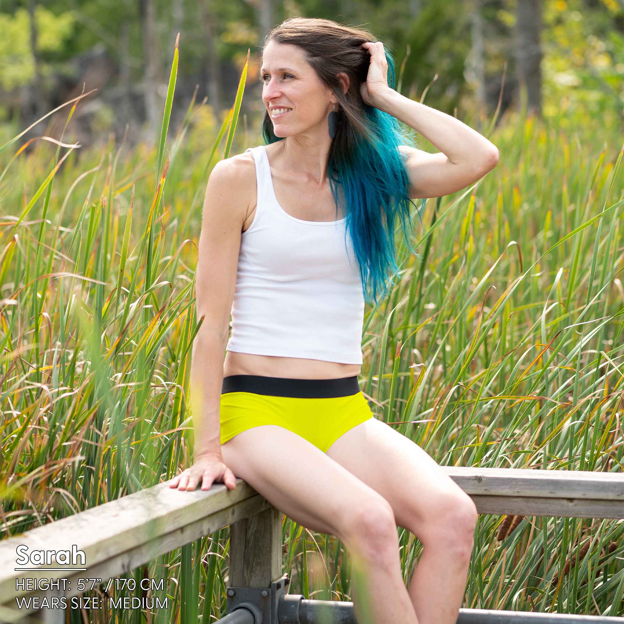 Shorty Undies | Neon Yellow