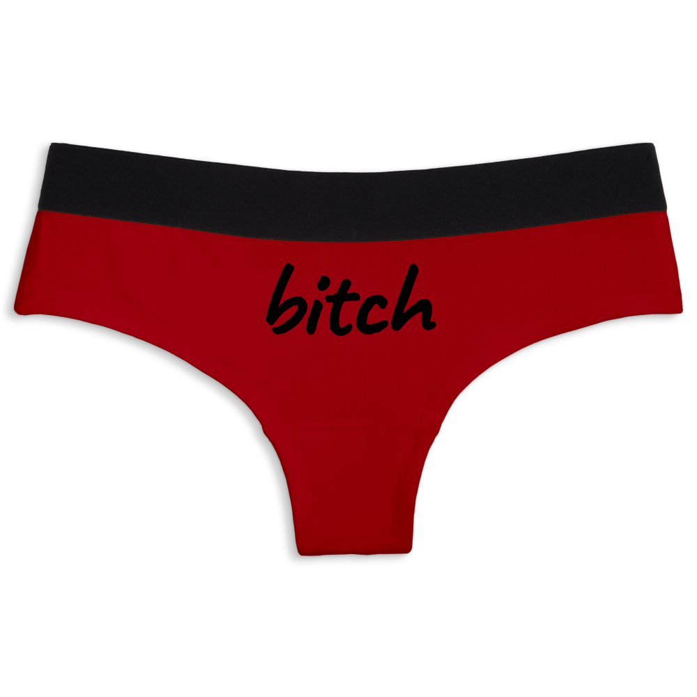 Lingerie Letters Cheeky Thong - Women's Underwear Online