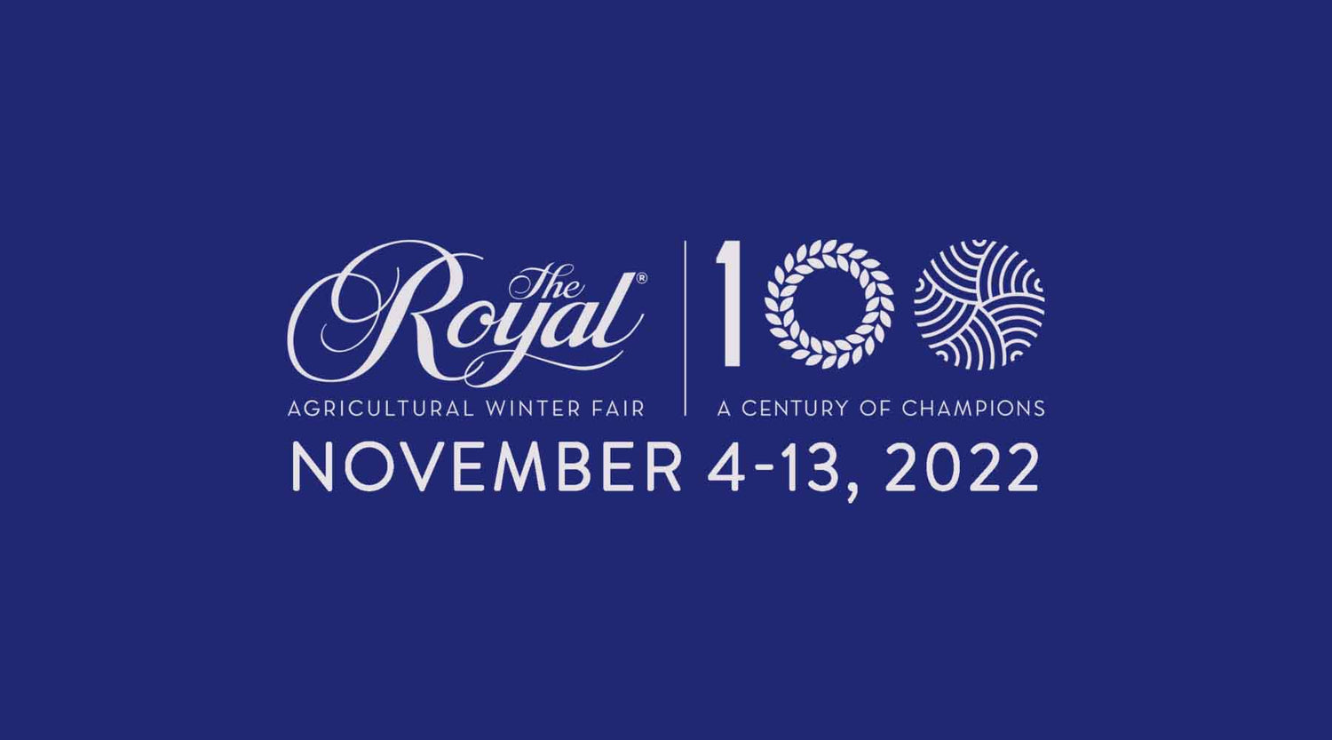 the royal agricultural winter fair - 100 years of champions - November 4-13, 2022