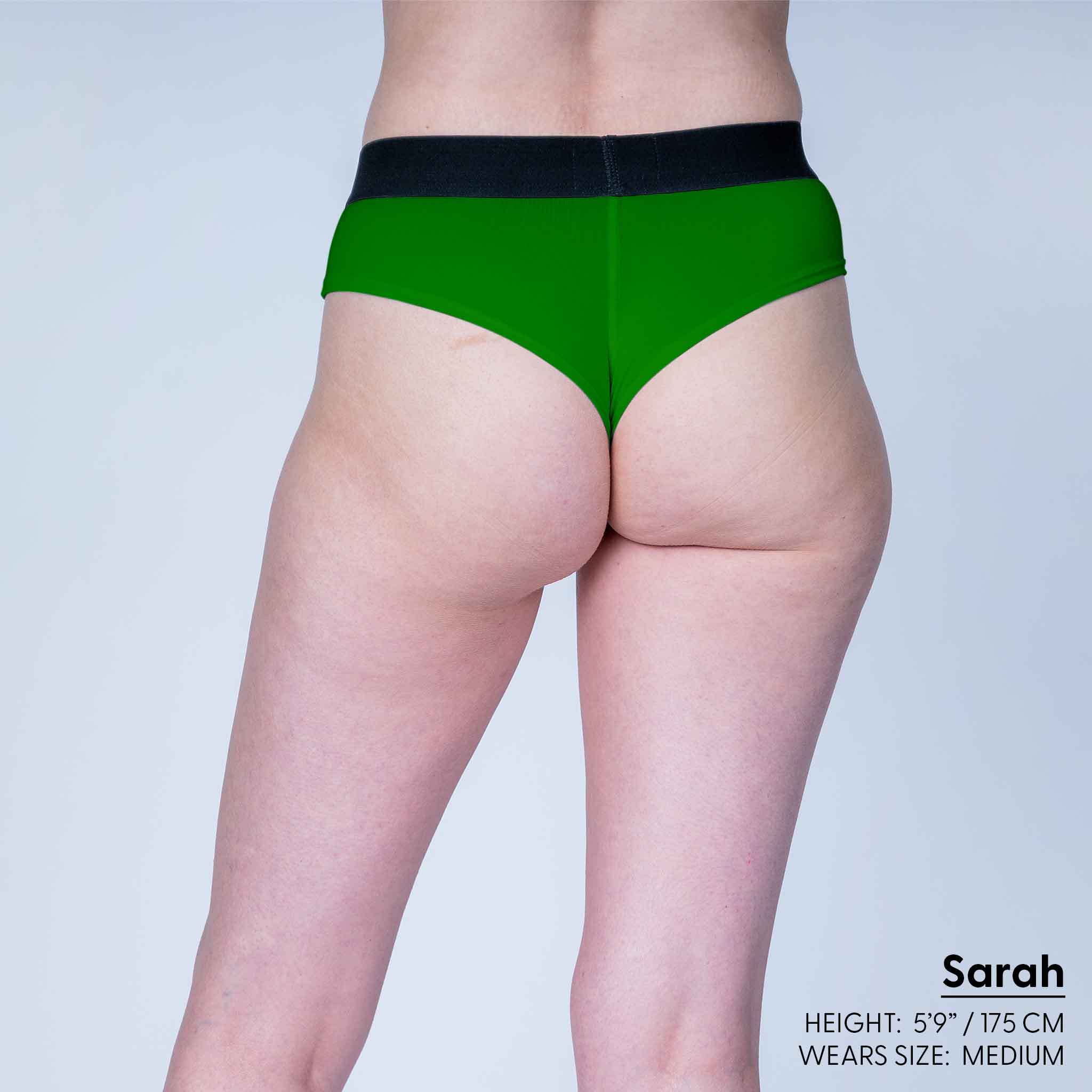 Greens Bundle | Cheeky Panties | 3-Pack