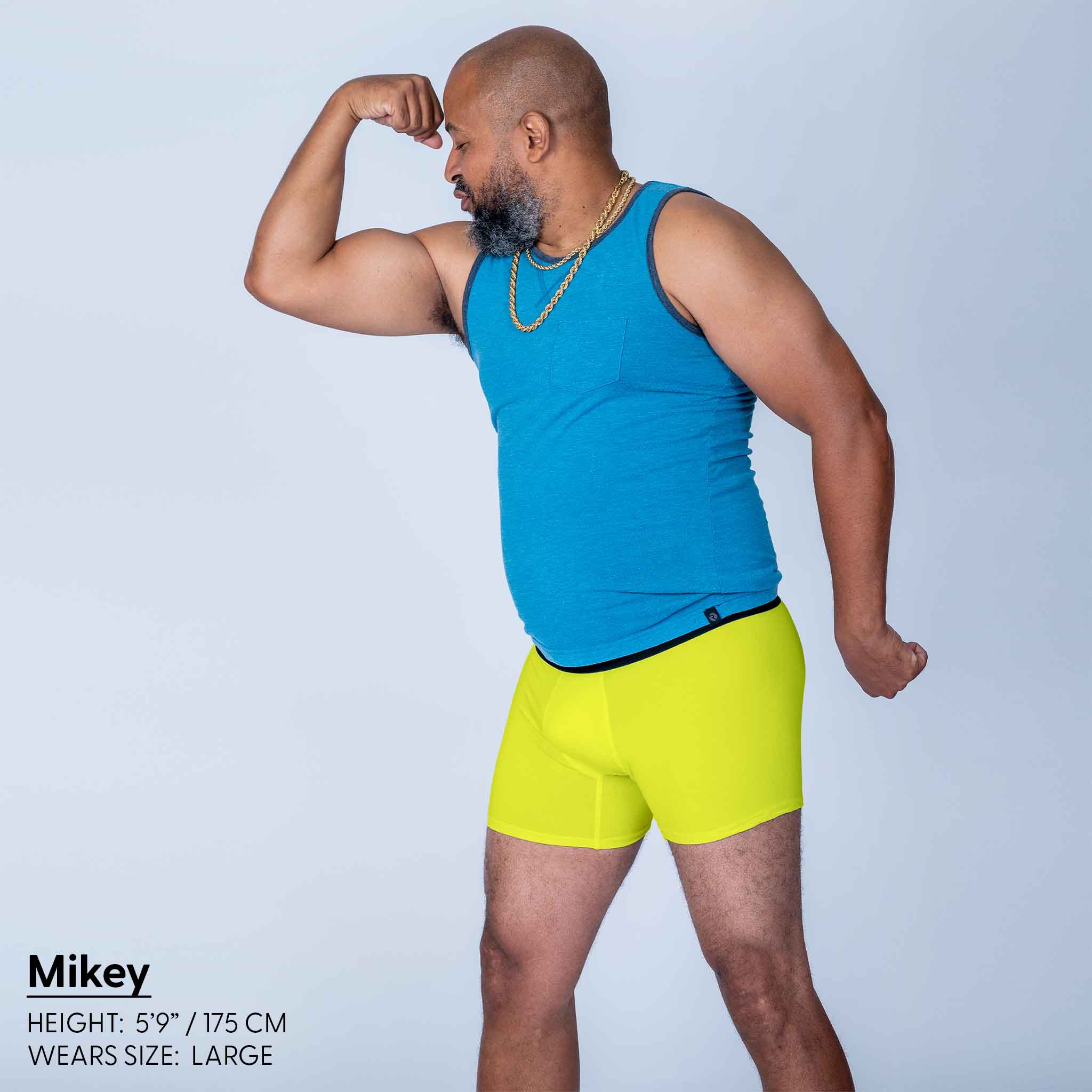 Boxer Briefs Underwear | Neon Yellow