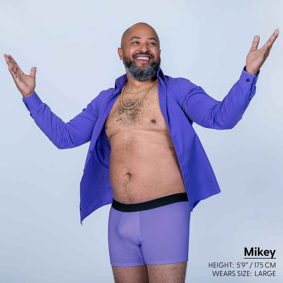 Boxer Briefs Underwear | Lavender Purple