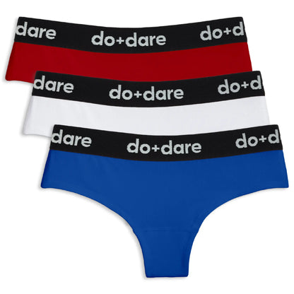 Independence USA Bundle | Cheeky Panties | 3-Pack