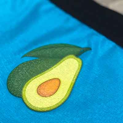 do+dare undie co. - ocean teal custom underwear personalized with an avocado on it