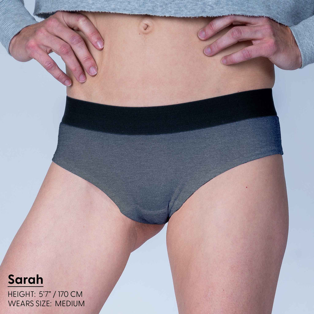 Cheeky underwear | Silhouette gray