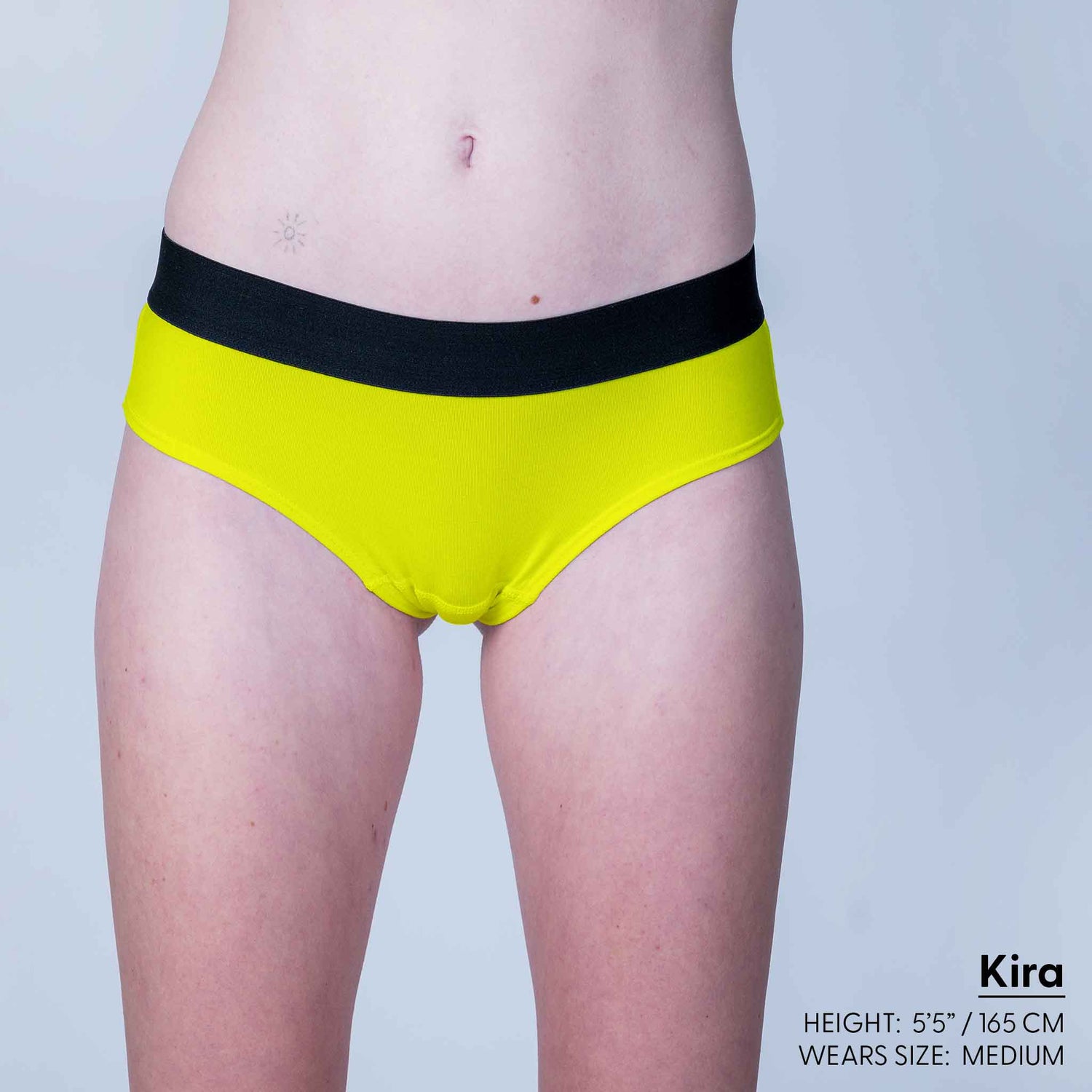 Cheeky underwear | Neon yellow