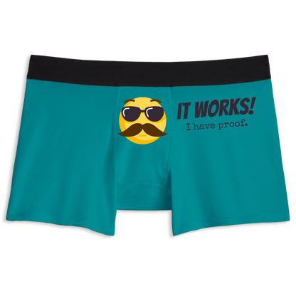 Proof it works | Boxer briefs underwear