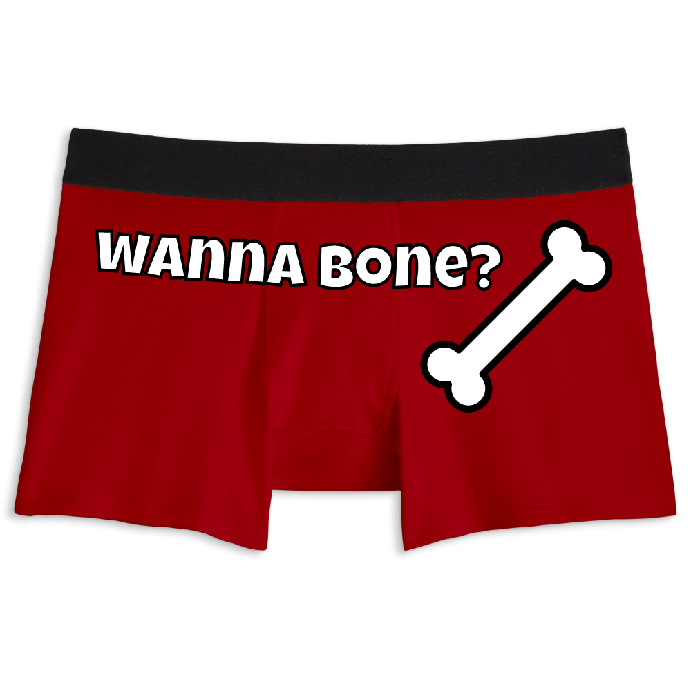 Wanna bone? | Boxer briefs underwear
