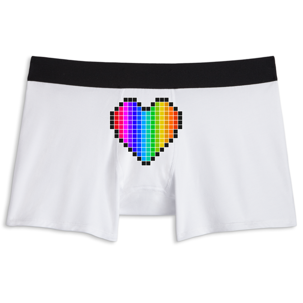 Rainbow Heart | Boxer Briefs Underwear