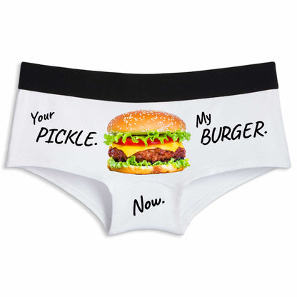 Pickle burger | Boyshort underwear
