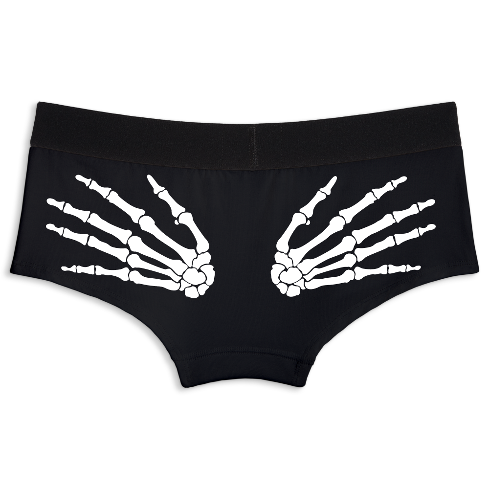 Handsy skeleton | Boyshort underwear