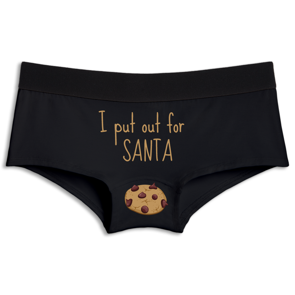 I put out for Santa | Boyshort underwear