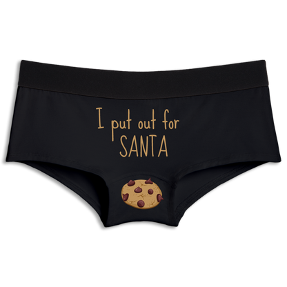 I put out for Santa | Boyshort underwear