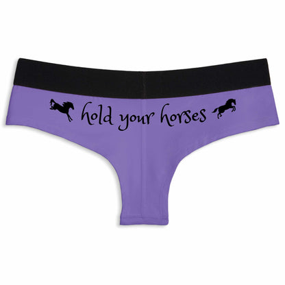 Hold Your Horses | Cheeky Underwear