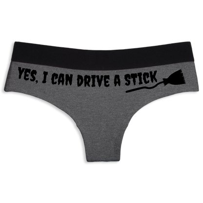 I can drive a stick | Cheeky underwear