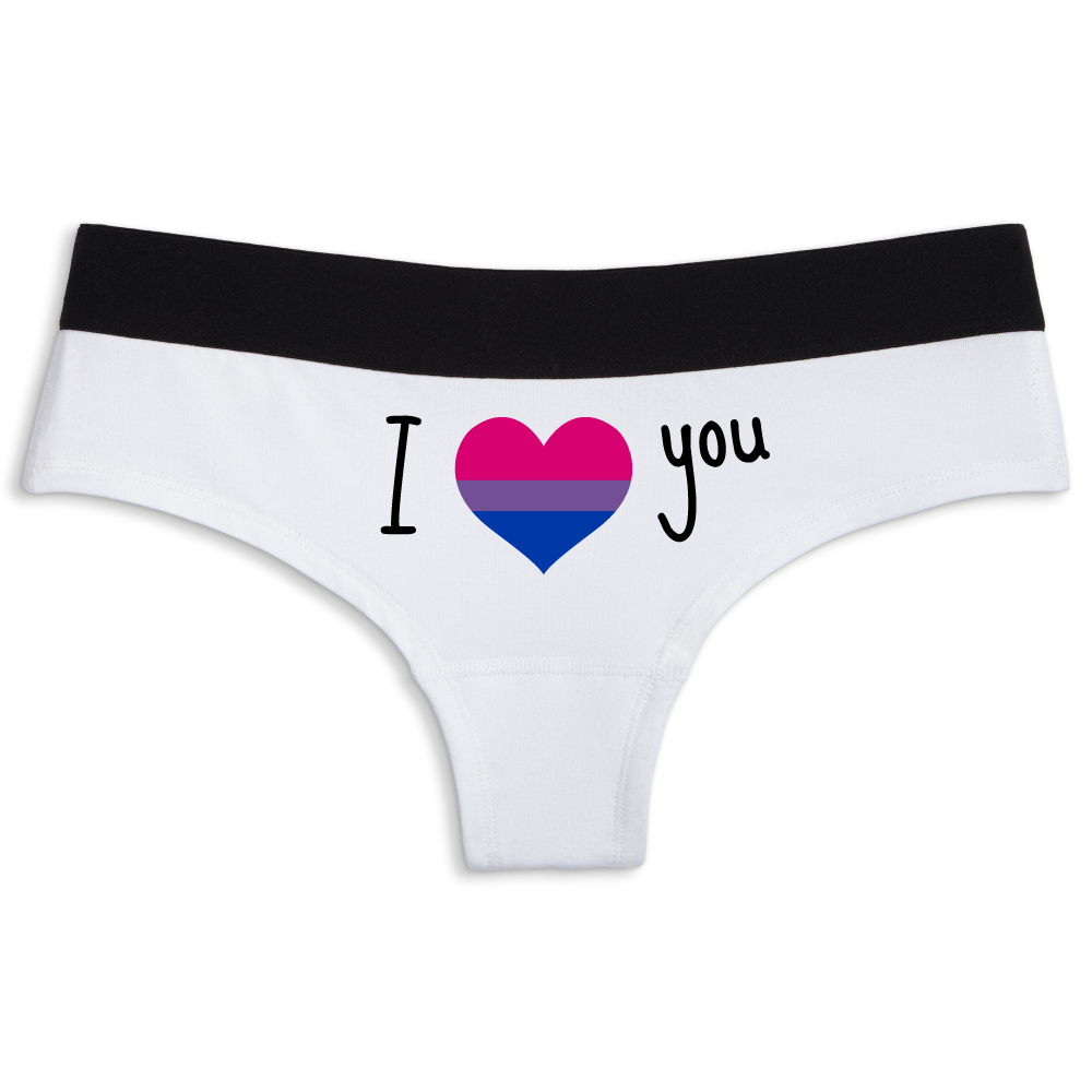 Bi heart you | Cheeky underwear