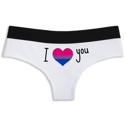 Bi heart you | Cheeky underwear