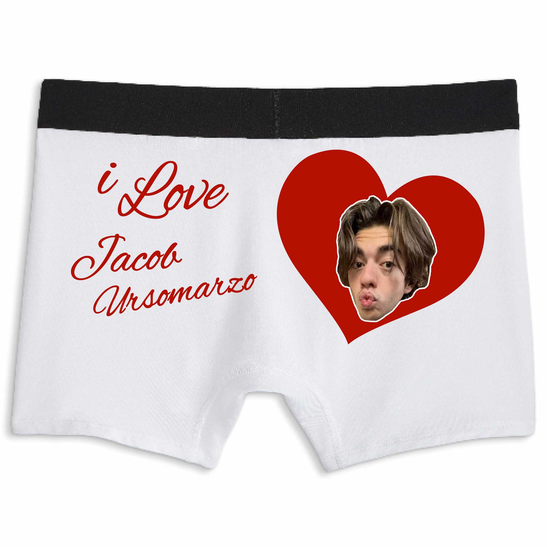 I Love Jacob | Boxer Briefs Underwear